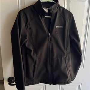 Columbia Black Full-Zip Jacket